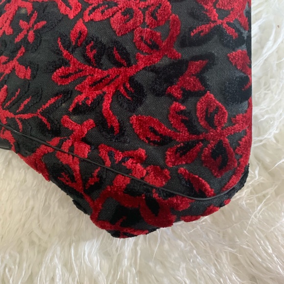 Vintage 60s chenille carpet tapestry bag - Picture 6 of 8